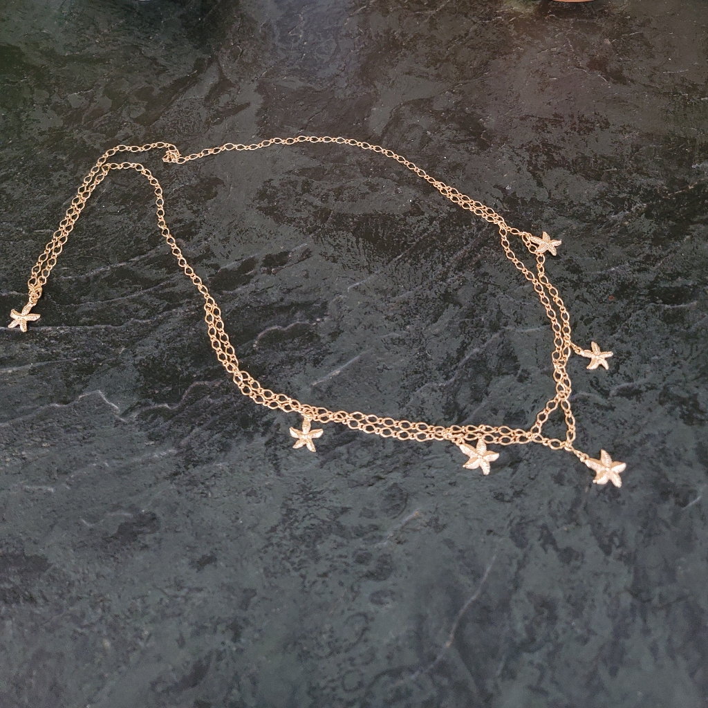 Nib Gold Belly Chain